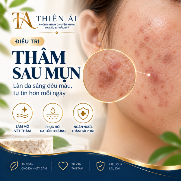 Thâm sau mụn