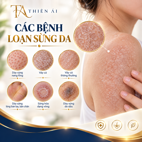 Các bệnh loạn sừng da