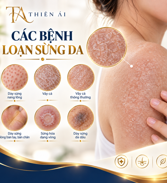 Các bệnh loạn sừng da