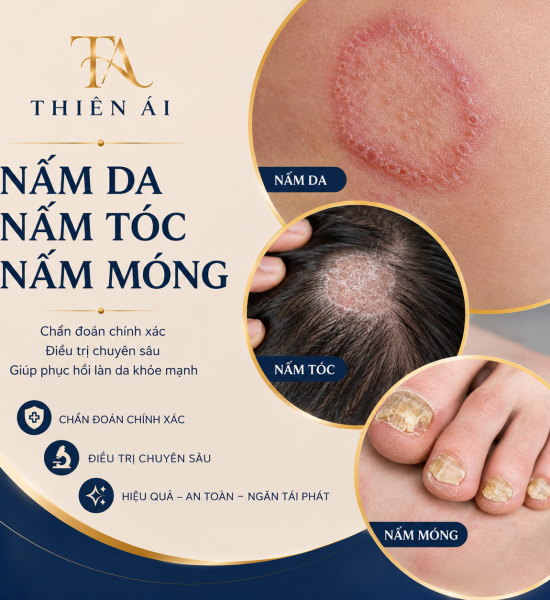 Nấm da, nấm tóc, nấm móng